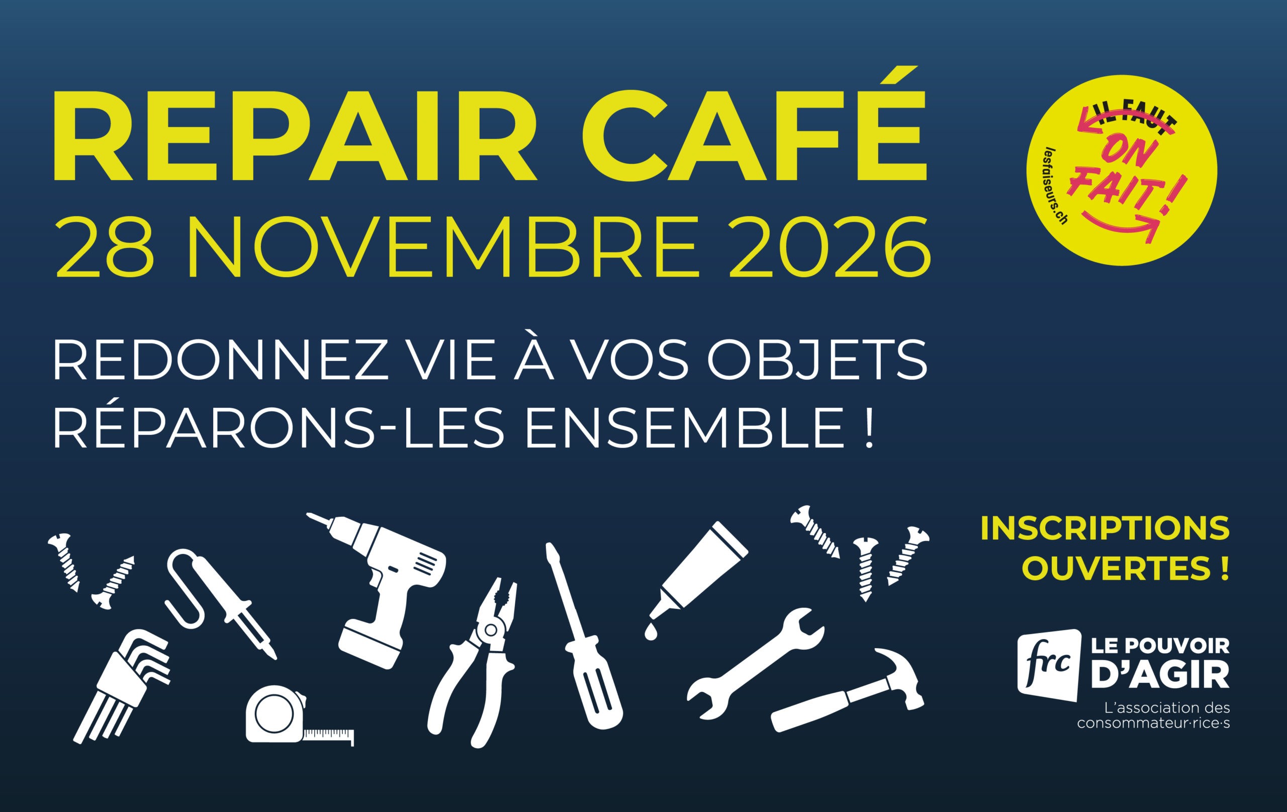 Illustration : Repair Café le 28 novembre